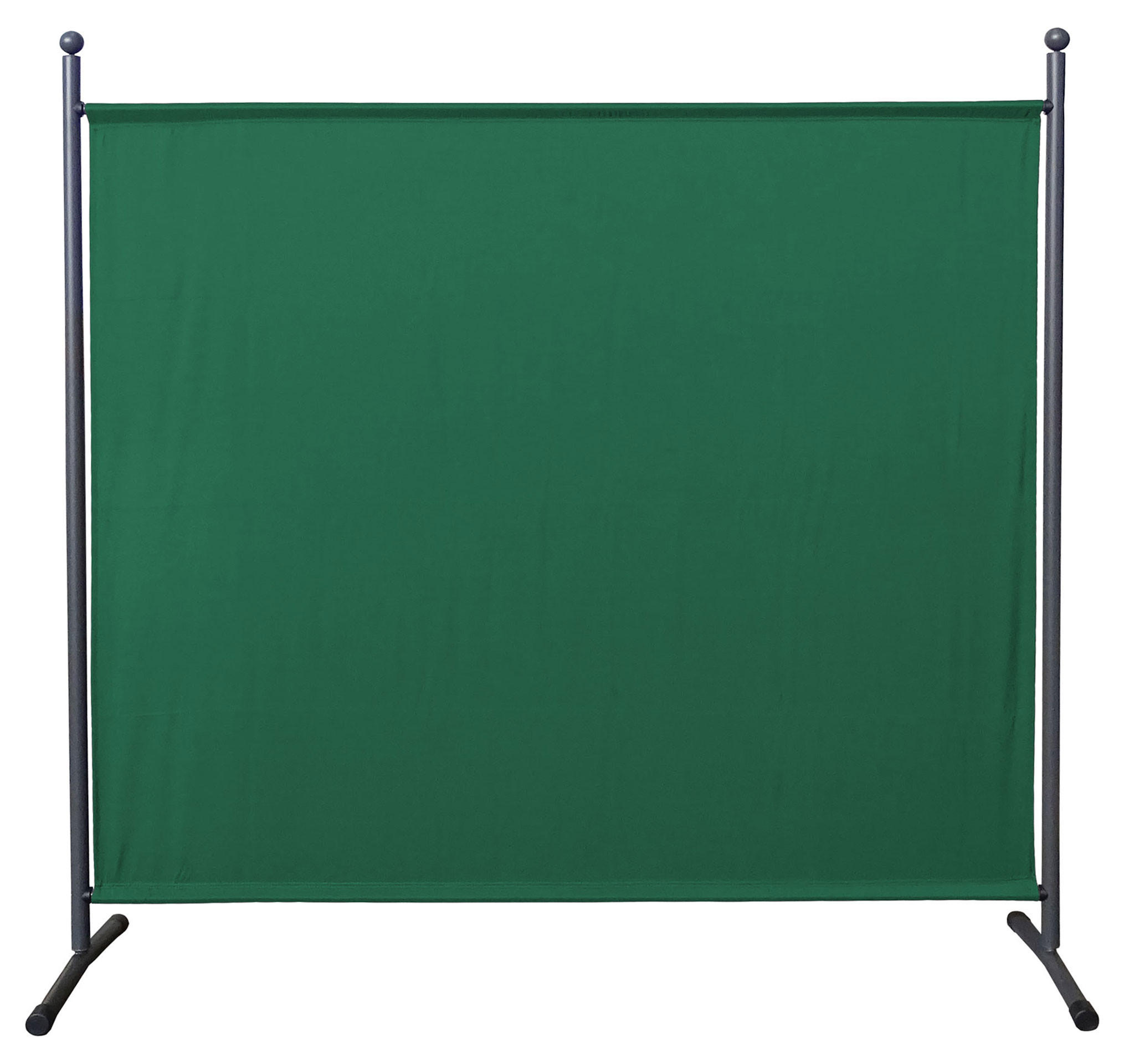 PARAVENT 1-tlg. 180x178 cm Grün - Grün, Metall (178/180cm) - QUICK STAR