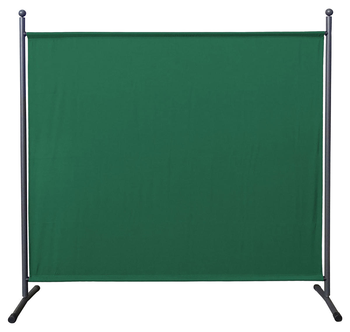 PARAVENT 1-tlg. 180x178 cm Grün - Grün, Metall (178/180cm) - QUICK STAR