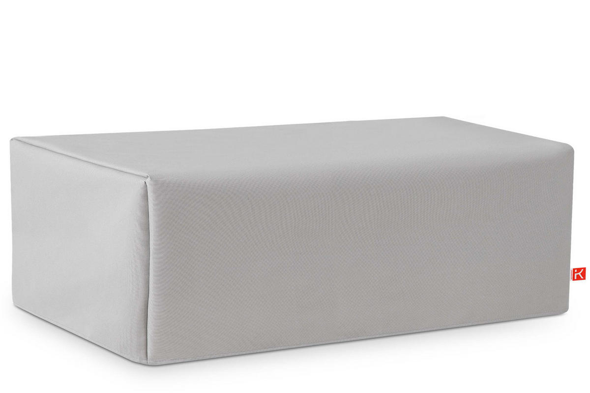 ABDECKUNG-FÜR-GARTENSOFA RAMBE für 3-Sitzer Gartensofa, robustes Material, Hellgrau - Hellgrau, Textil (227/82/62cm) - KONSIMO®