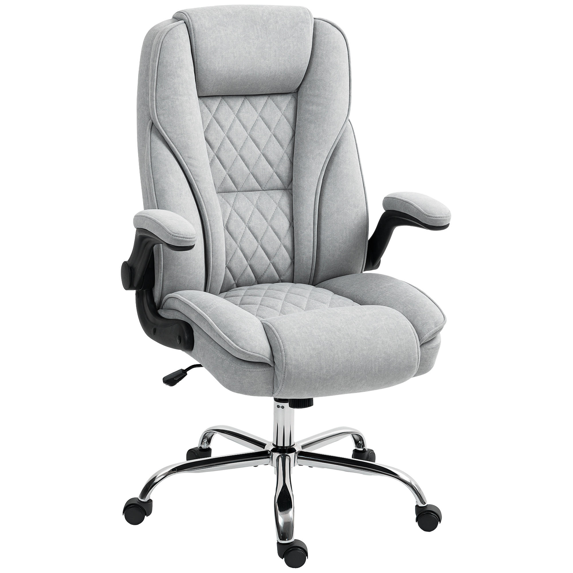 CHEFSESSEL DE-11780 70x70x114-122 cm Grau - Grau, Textil (70/122/70cm) - ComfortXL