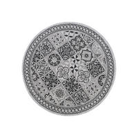 TEPPICH MELISSA Grau 200/200 cm - Grau, Kunststoff (200/200cm) - Tapiso