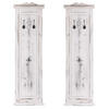 WANDGARDEROBE Weiß 2er-Set - Weiß, Holz (28/109/5cm) - MCW