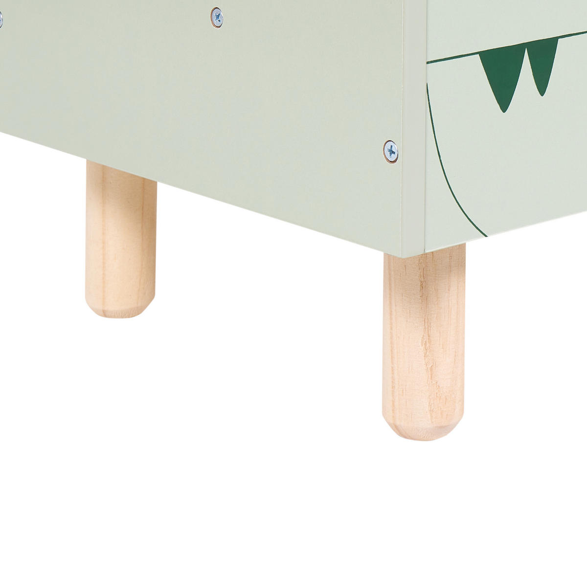 BEDNA NA HRAČKY 44 cm Světle zelená Tilba - světle zelená, kompozitní dřevo (60/44/30cm) - Beliani