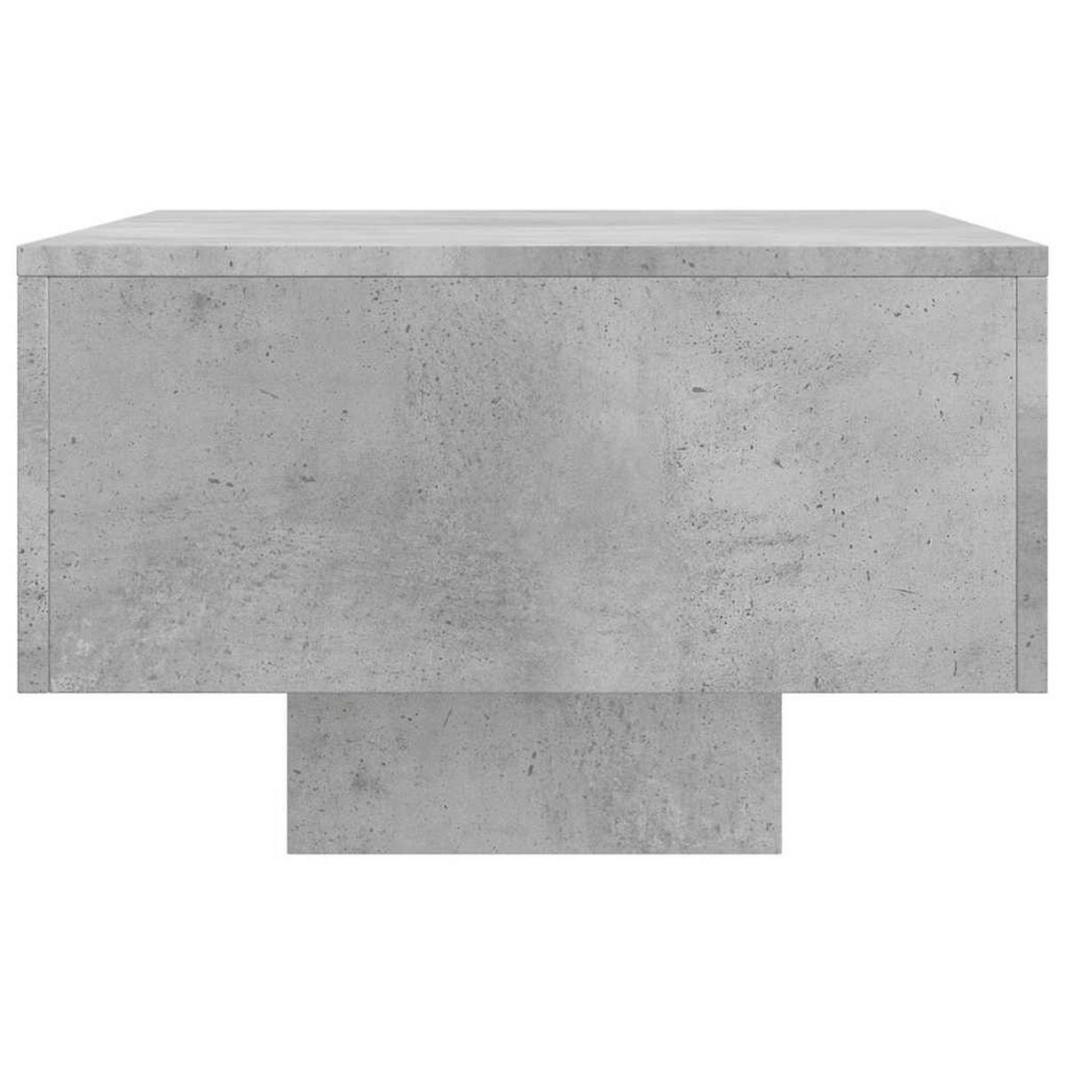 COUCHTISCH Betongrau 100/49,5/31 Cm Holzwerkstoff - Grau, Holzwerkstoff (100/49.5/31cm) - vidaXL