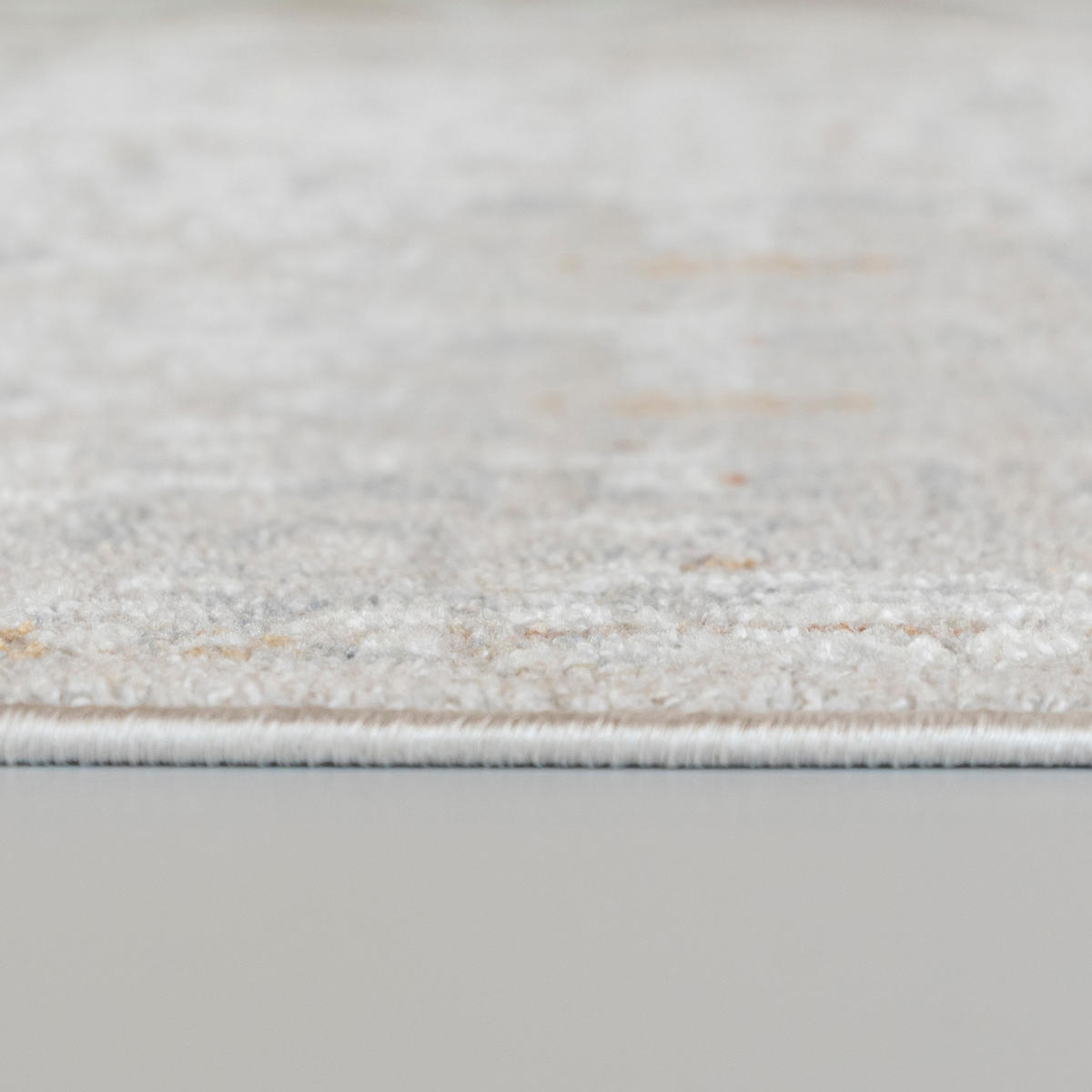 TEPPICH Beige Geometrisch - Rechteckig Moderne - 80 x 150 cm - Beige/Grau, Textil (80/150cm) - Mazovia