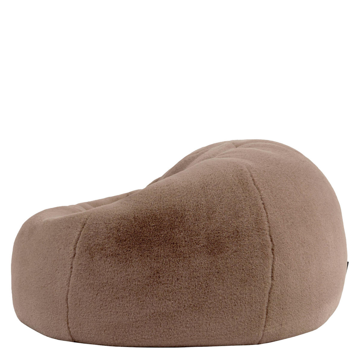 SITZSACK Kingston Kaninchenkunstfell - Mokka, Textil (85/50/85cm) - icon