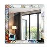 SPIEGEL 60 x 60 cm Rechteckig mit Aufdruck - Multicolor, Glas (60/60/0.4cm) - TULUP