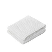 BADETUCH Vaffel weiß 100/150 cm - Weiß, Textil (100/150cm) - Homla