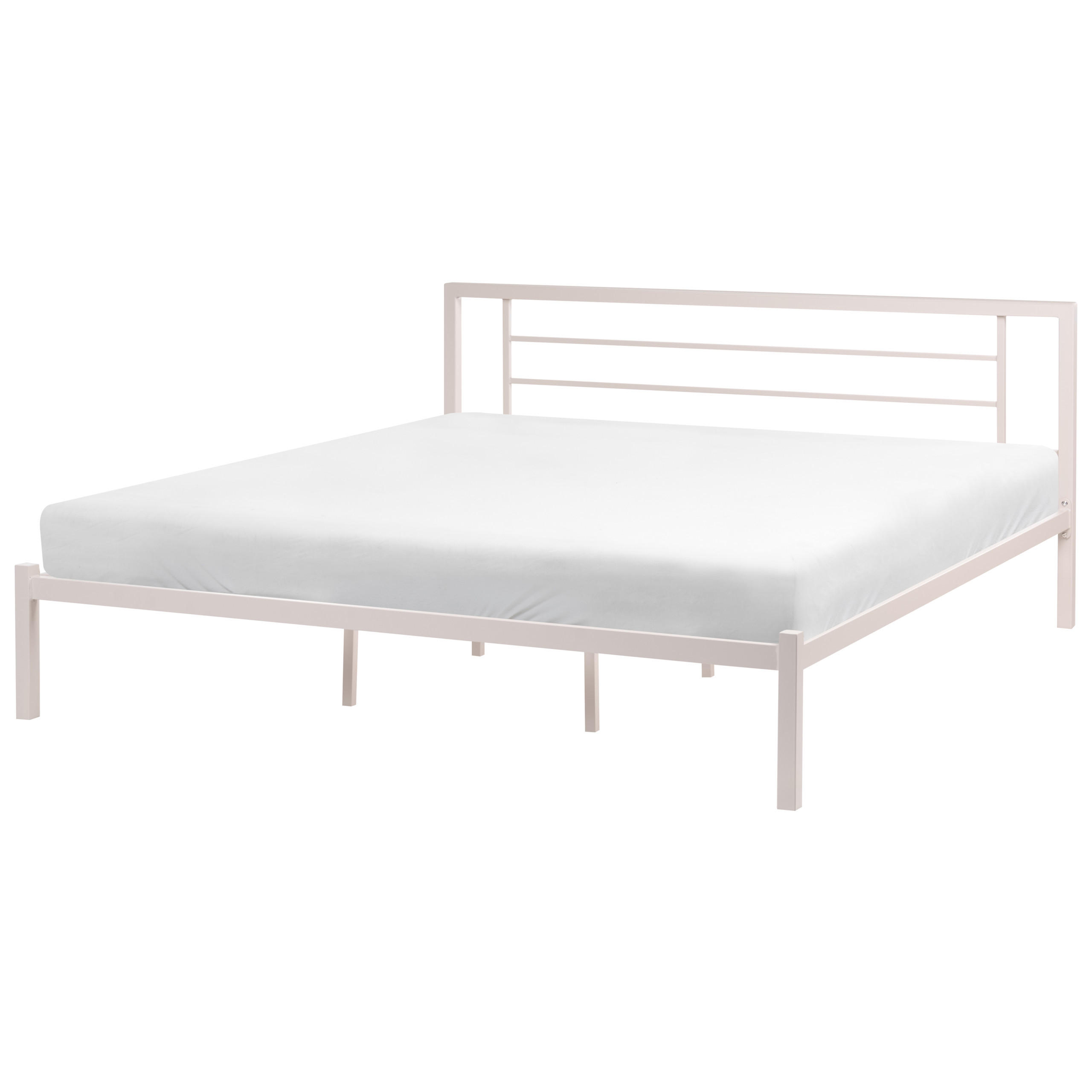 Beliani Bett Beige 180x200 cm