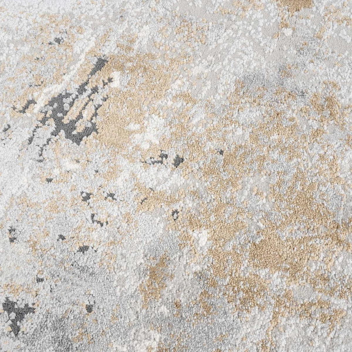 WEBTEPPICH Ludlow Moonshine Grau - Grau, Textil (160/231cm) - Kukoon Rugs