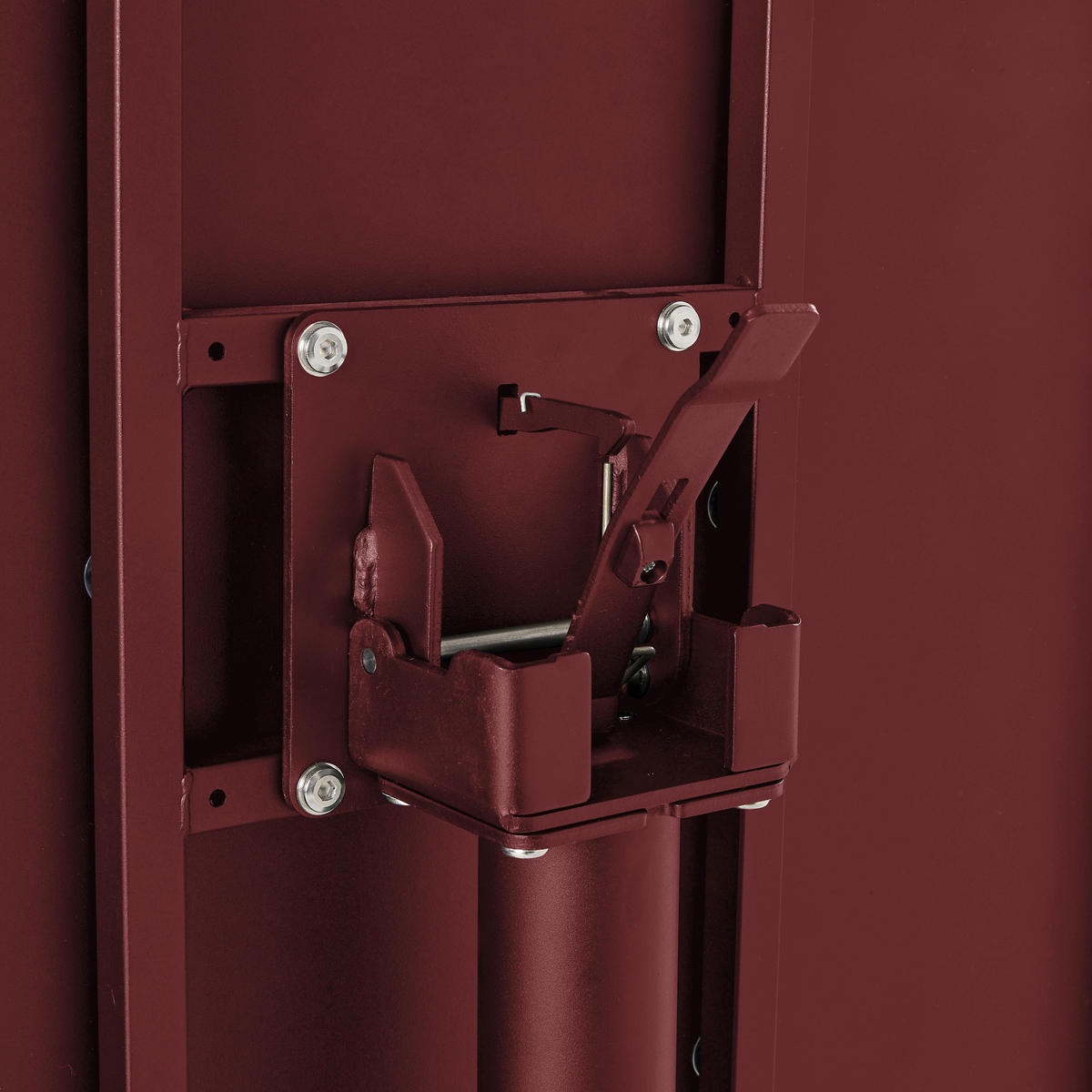 BISTROTISCH, Lila - Lila, Metall (70/70/72cm) - Oviala