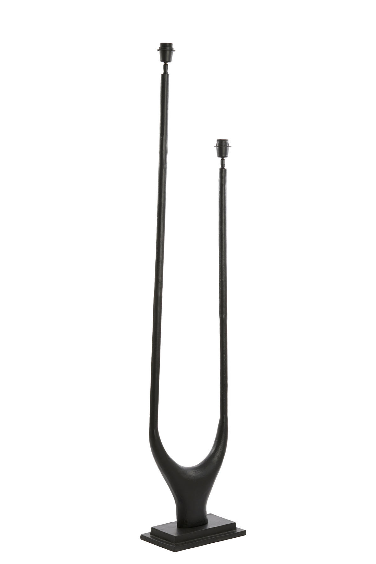 STEHLEUCHTE Gavi Schwarz 31/18/149 cm - Schwarz, Metall (31/18/149cm) - Light & Living