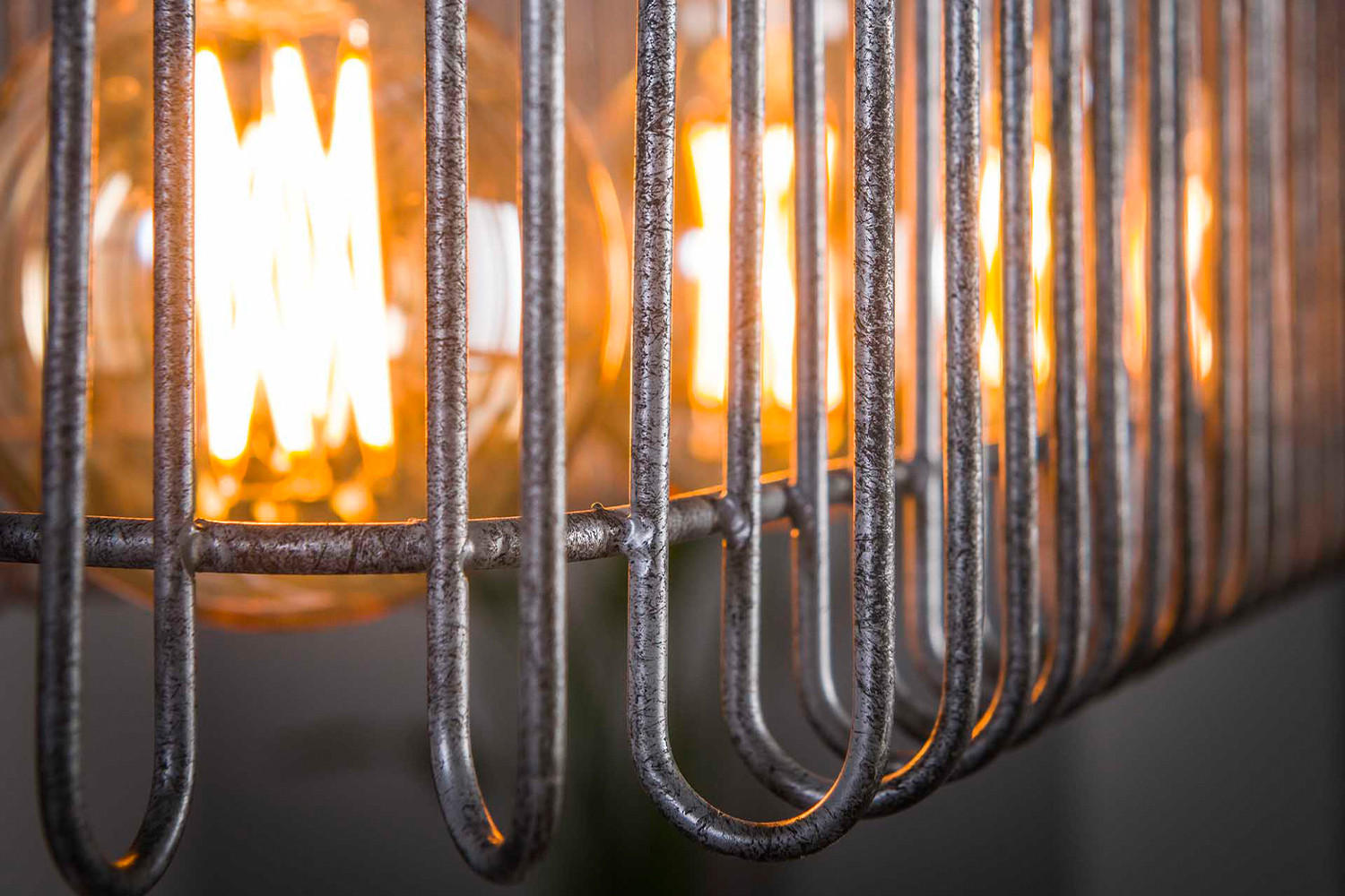 HÄNGELAMPE LORCA Silber Metall - Silberfarben, Metall (25/120/150cm) - KAWOLA