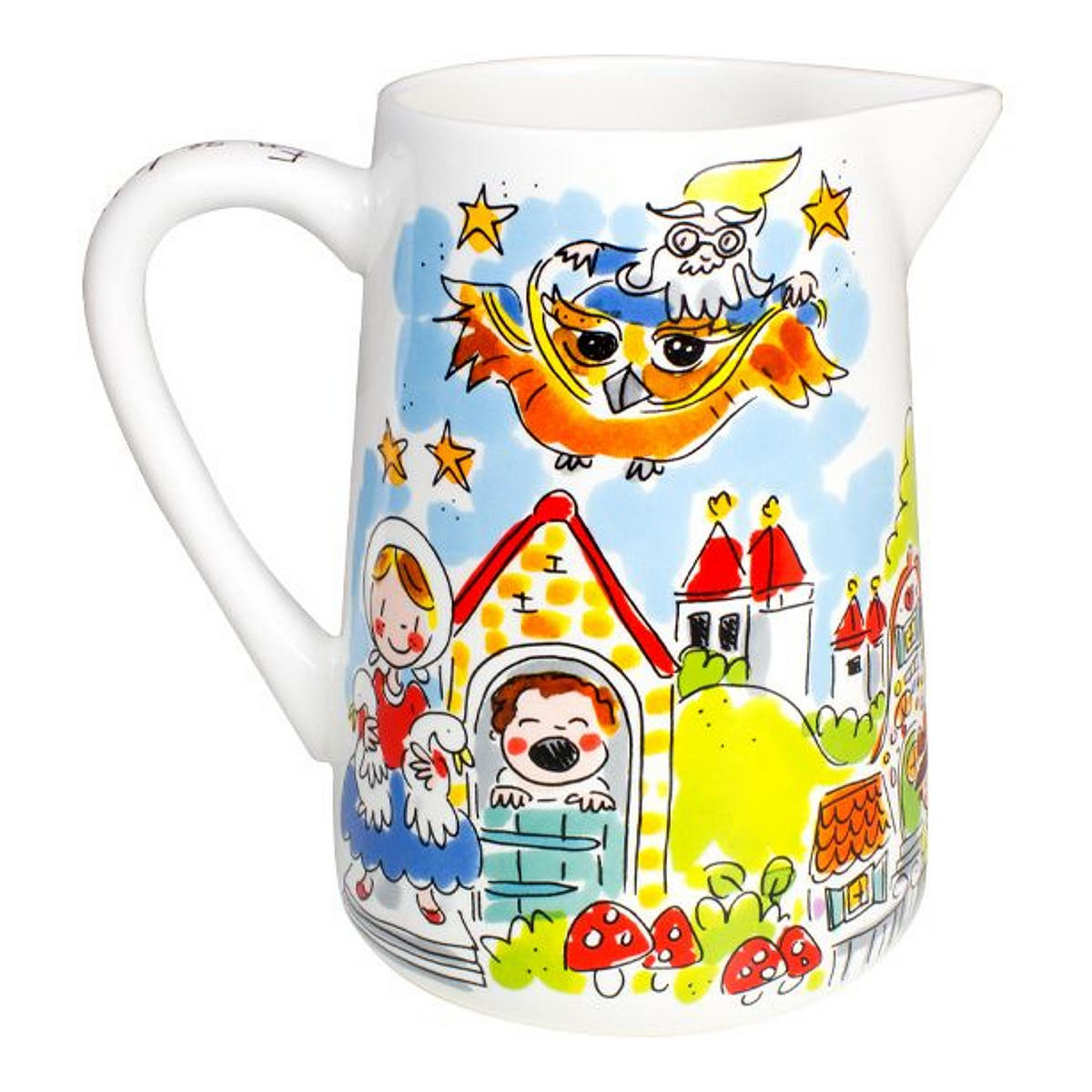 SAFTKANNE Efteling in Bunt - 1000 ml - Multicolor, Keramik (1L) - Blond Amsterdam