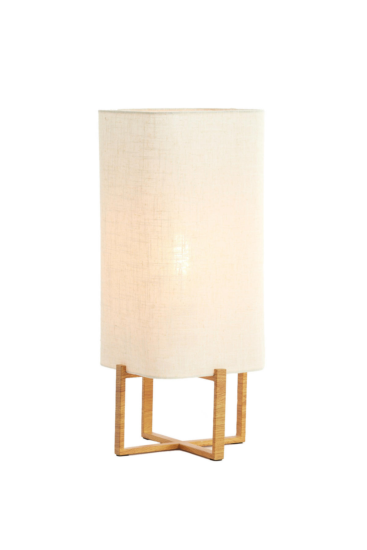 TISCHLEUCHTE Wyn Braun 21,5/21,5/50,5 cm - Braun, Metall (21.5/21.5/50.5cm) - Light & Living