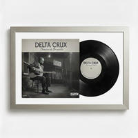 SCHALLPLATTEN BILDERRAHMEN 40/60 2er Set - Platinfarben, Holz (60/40cm) - K-Möbel