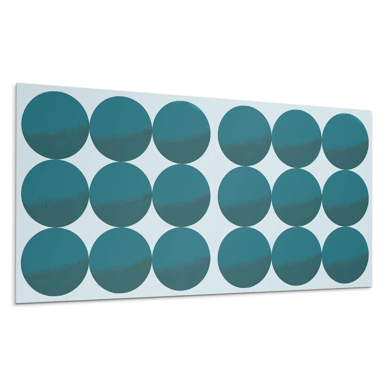 WANDPANEEL 10x 40x20 cm selbstklebend Sferra - Pastellgrün, Kunststoff (20/1.6/40cm) - Wallfluent