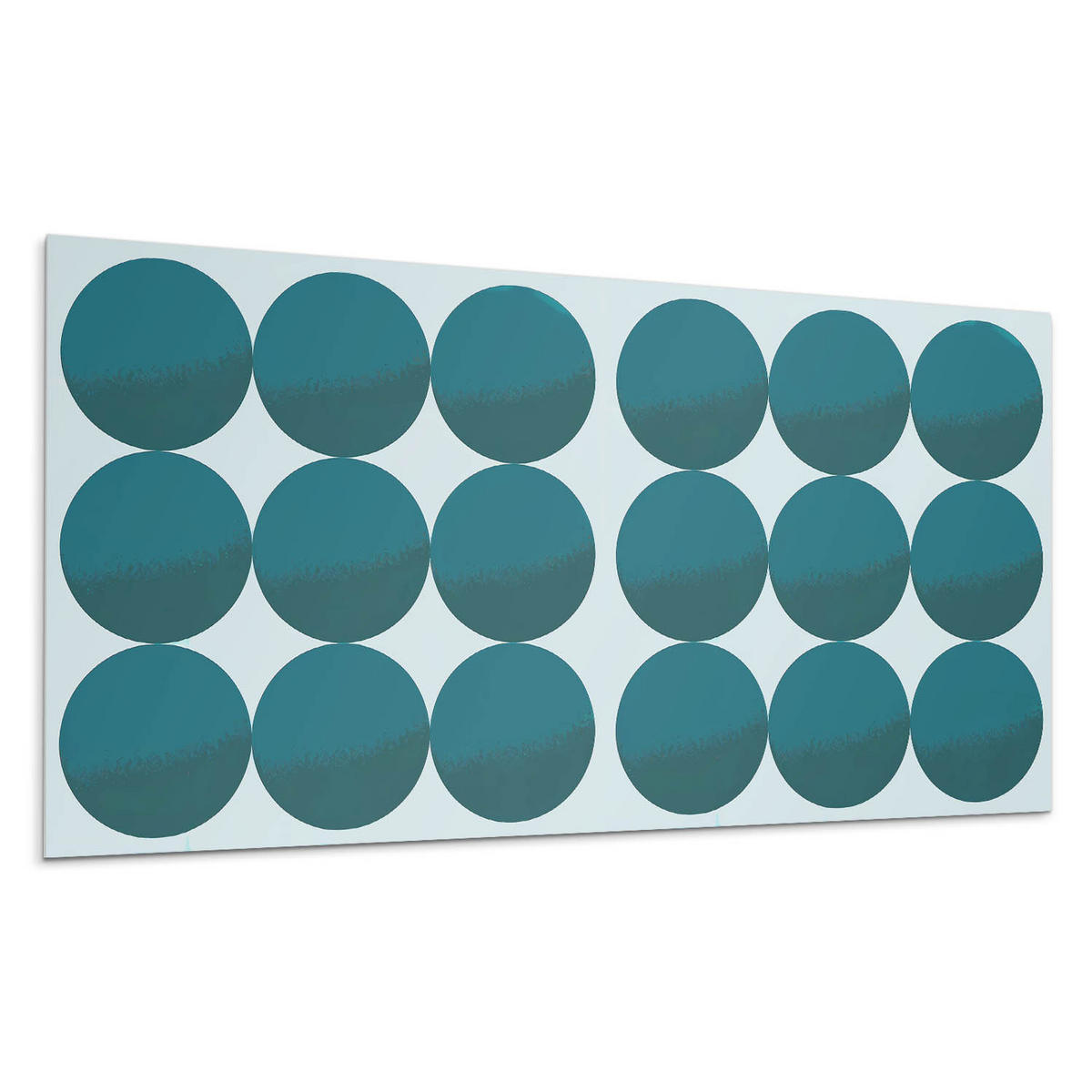 WANDPANEEL 10x 40x20 cm selbstklebend Sferra - Pastellgrün, Kunststoff (20/1.6/40cm) - Wallfluent