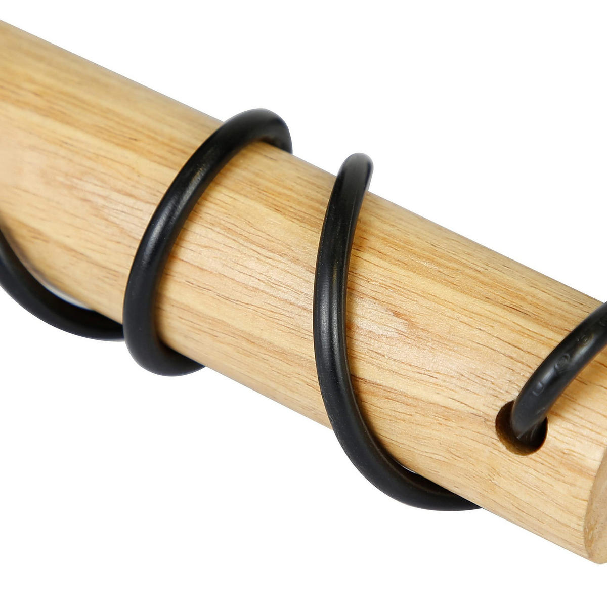 WANDLEUCHTE Kraftwerk - Schwarz, Holzwerkstoff (9/9/20cm) - Nettlife