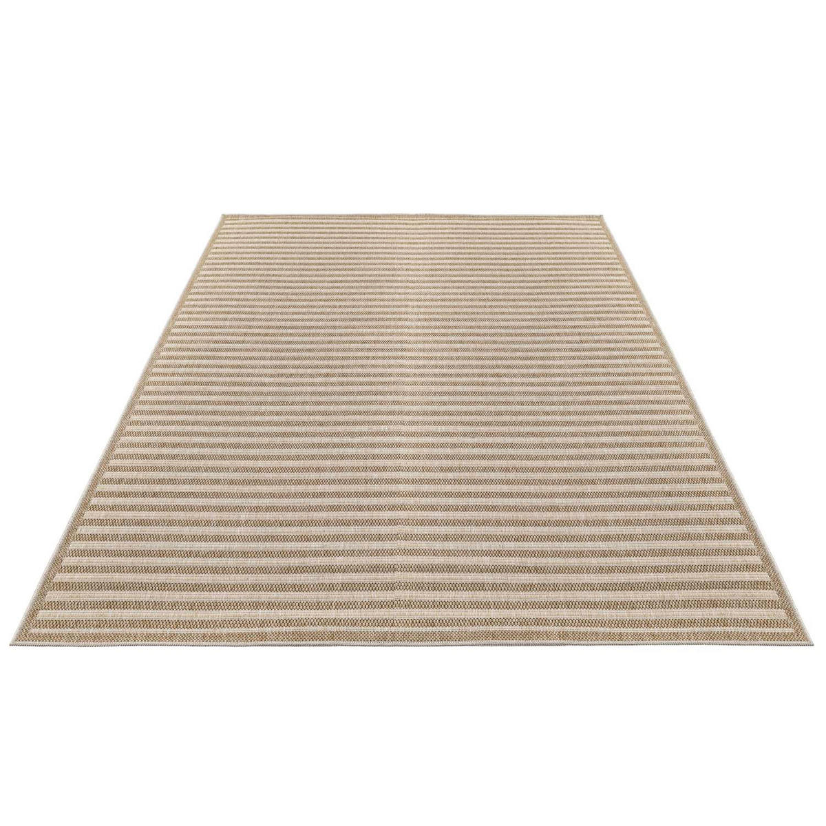 OUTDOOR-TEPPICH 102 Braun Wetterfest 140x200 cm - Braun, Textil (140/200cm) - carpet city