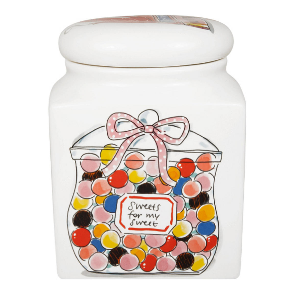 VORRATSDOSE Blond Geburtstag - Ich liebe meine Küche in Bunt - 26cm - Multicolor, Keramik (20.5/26/20.5cm) - Blond Amsterdam