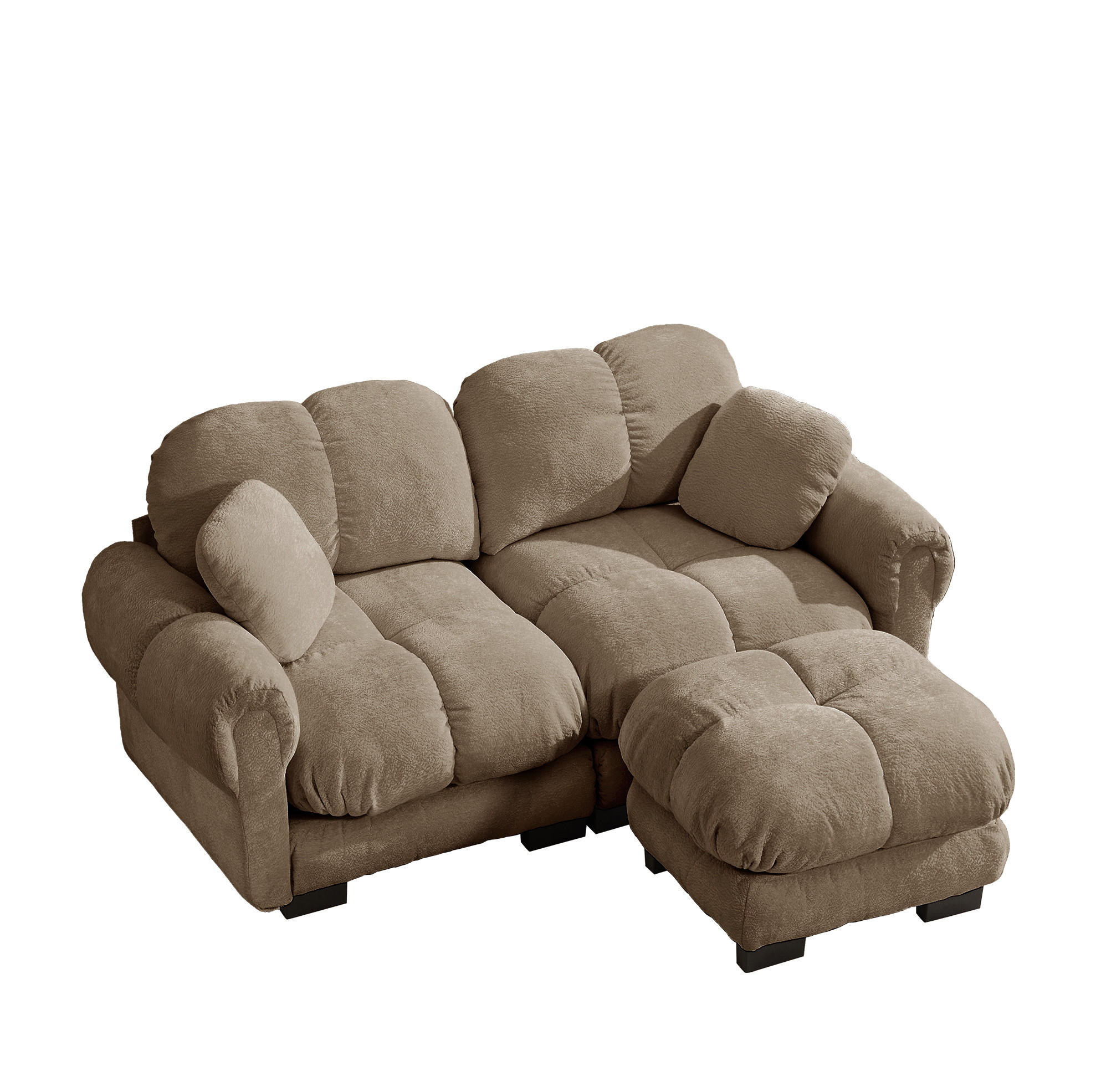 Meubliv Sofa Braun 190x149 cm