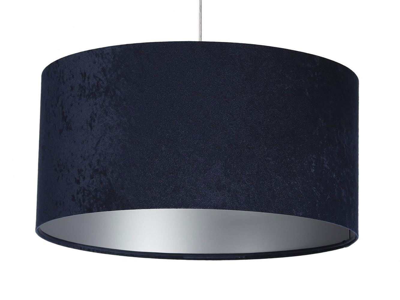 HÄNGELEUCHTE Blau 60/30 cm - Blau/Silberfarben, Kunststoff (60/1.1/30cm) - ONZENO