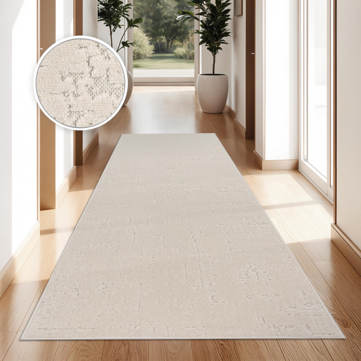 OUTDOORTEPPICH 80/250 cm Cotton 241 - Creme, Textil (80/250cm) - Paco Home