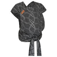 BABYTRAGE Hop-Tye Advanced - Schieferfarben/Graphitfarben, Textil (26.5/7.2/38.5cm) - Hoppediz