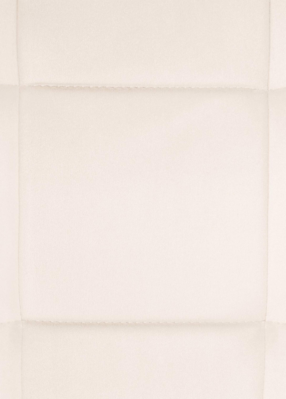 SCHWINGSTUHL 2er Set Samt creme - Creme/Schwarz, Textil/Metall (47/87/58cm) - CLP
