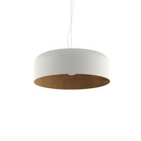 HÄNGELEUCHTE Tuzzi - Goldfarben, Metall (50/50/14cm) - Lumicom