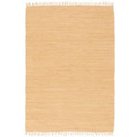 BAUMWOLLE NATUR TEPPICH JOLLY COTTON - Sandfarben, Textil (120/180cm) - Pergamon