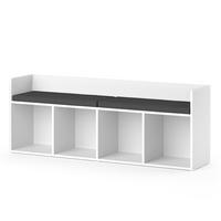 DĚTSKÁ POLICE Luigi Bílá - bílá, kompozitní dřevo (142.4/53.4/31cm) - Vicco