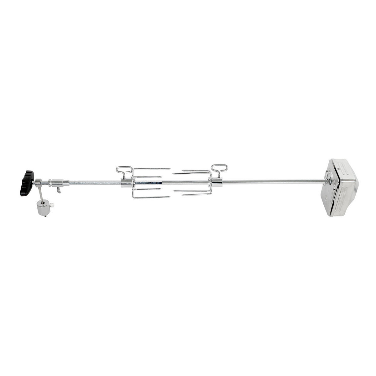DREHSPIESS Gasgrill PLATINUM BLACK 2+1 3+1 - Silberfarben, Metall (11cm) - TAINO