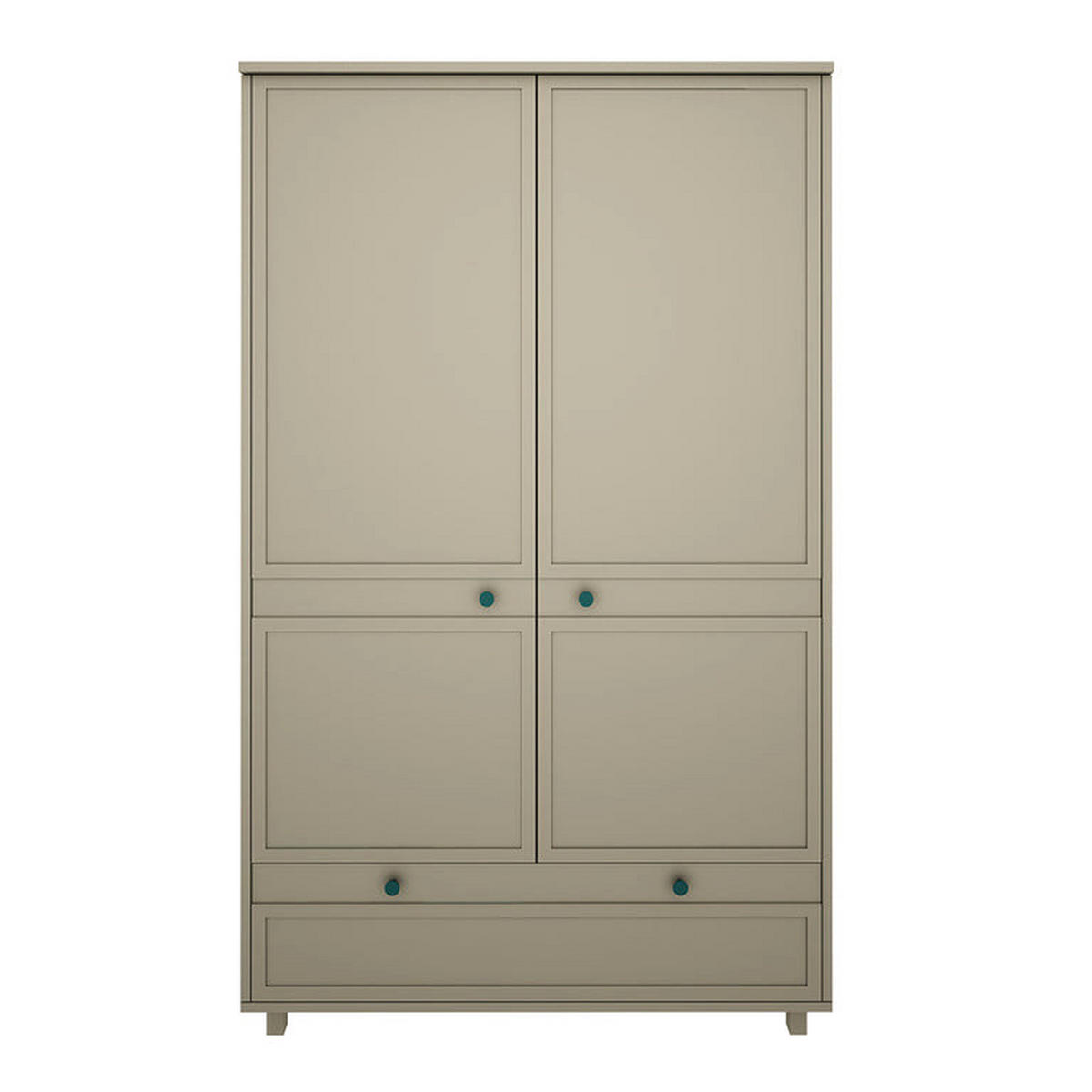 IZBA PRE BÁBÄTKO 3-dielny Gabriel Zelená - zelená, kompozitné drevo (145/103/75cm) - Petits-meubles