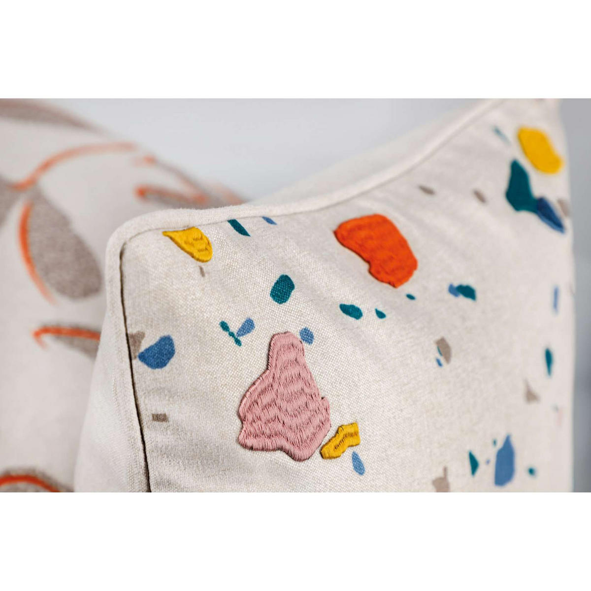 KISSENHÜLLE BASTIAN - Multicolor, Textil (38/38cm) - Esprit