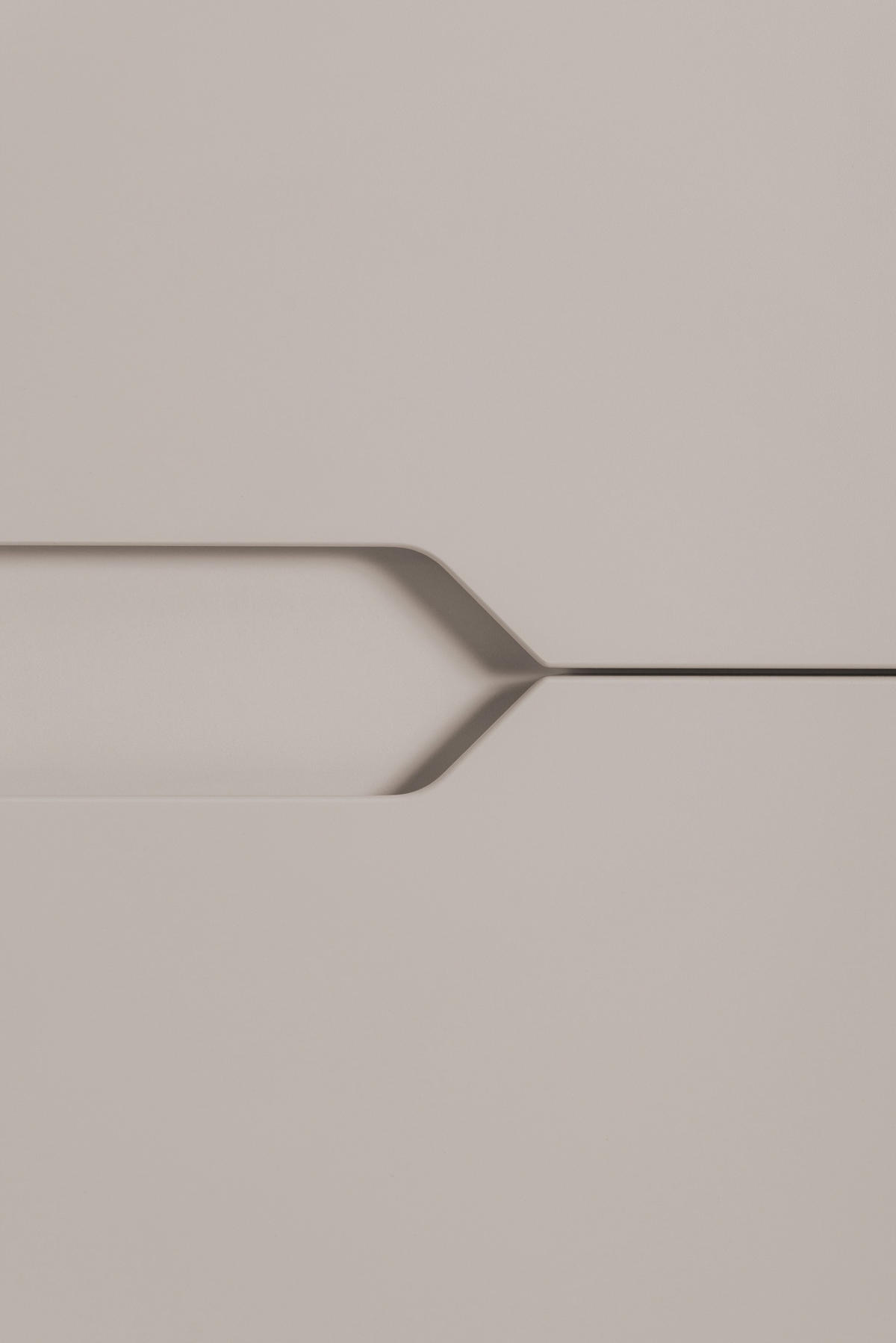 HÄNGESÄULE MODERN 136cm - Kaschmir - Kaschmir, Holzwerkstoff (35/136/27cm) - Rodan