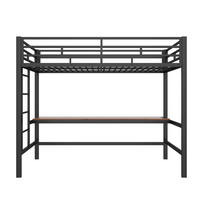 HOCHBETT Metall 90/200 cm Schwarz - Schwarz, Metall - Raumix