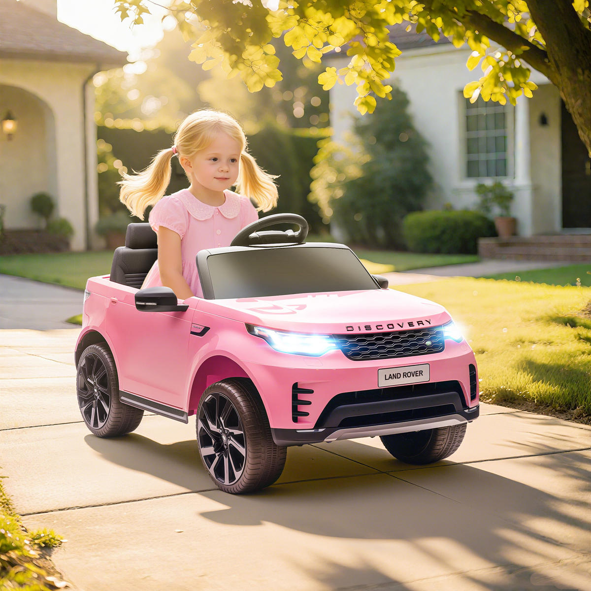 ELEKTRO-KINDERAUTO DE-13159 2,4G Fernbedienung Rosa - Pink, Kunststoff (105/68.5/58cm) - ComfortXL
