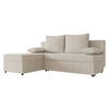 ECKSOFA Maxi - Schwarz/Grau, Holz/Kunststoff (197/145cm) - MIRJAN24