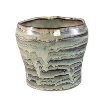 TOPF Arpit Grau 16.5/16.5/14.5cm - Multicolor, Keramik (14.5cm) - PTMD Collection