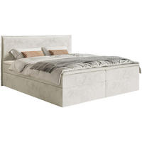 BOXBETT Softie Greige Velours wasserabweisend 140x200 cm - Taupe, Textil (140/200cm) - Selsey
