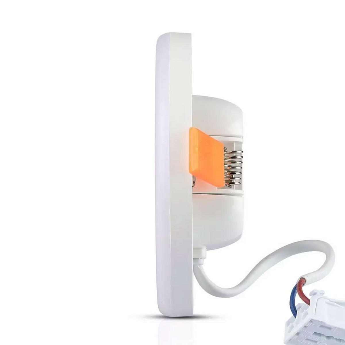 LED DECKENLEUCHTE Aluminium Weiß Eckig - Weiß, Metall (17/17/3.2cm)