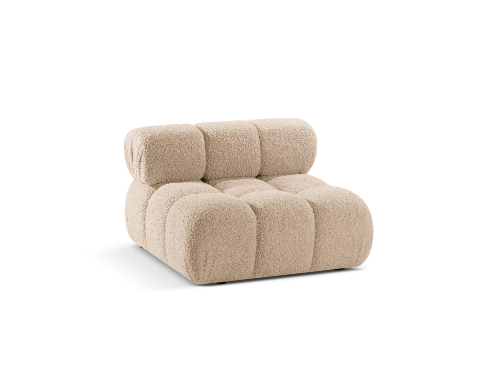 MODUL Bellis aus Boucle sandfarben - Sandfarben, Textil (94/70/94cm) - Micadoni