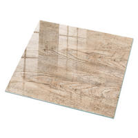 GLASPLATTE 80x60 cm – Holzstruktur - Braun, Glas (0.4/80/60cm) - ArtPrintCave