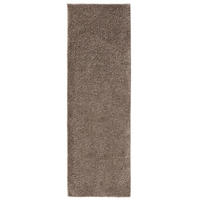 HOCHFLORTEPPICH Soho Taupe 80x250 cm - Taupe, Kunststoff (80/250cm) - benuta