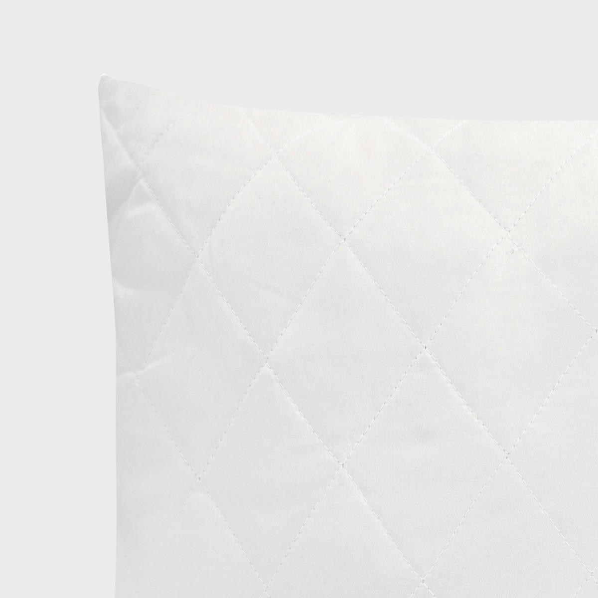 KOPFKISSEN Molle 40/40 cm - Weiß, Textil (40/40cm) - Homla