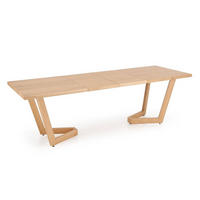 ESSTISCH Massive Eiche Natur 250 / 90 / 77cm - Eichefarben, Holz/Holzwerkstoff (90/250/77cm) - Feldmann-Wohnen