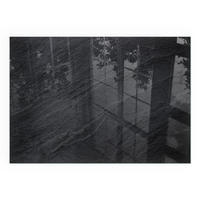 GLASPLATTE für Kamin 100x70 cm - Schwarz, Glas (100/70/0.4cm) - TULUP