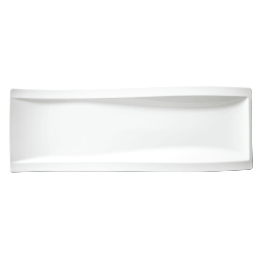 ANTIPASTITELLER NewWave weiß 42 x 15 cm - Weiß, Keramik (15/3.7/42cm) - Villeroy & Boch